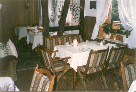 gem�tliche Heidjer Stube mit Fachwerk